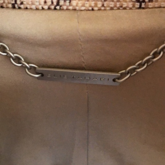 Elie Tahari Snake Print Jacket - Picture 5 of 9